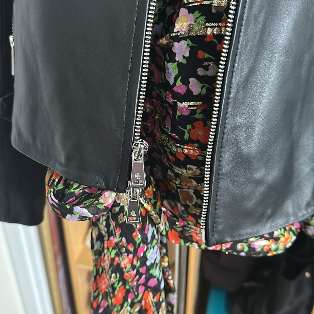 Gorgeous Ralph Lauren leather jacket - Picture 6 of 10